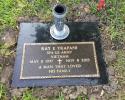 This is an example of a bronze flat memorial. 